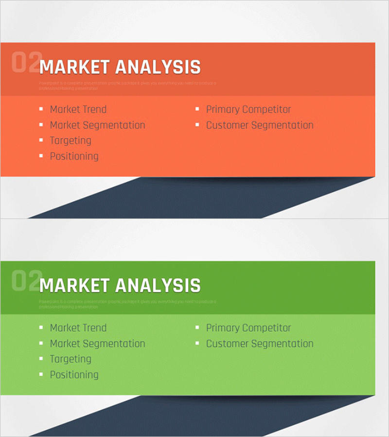 다이나믹 밴드 마케팅 기획서 템플릿 간지
