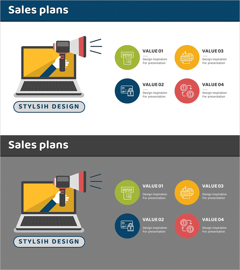 제품 판매 계획 설정 – 효율적인 사업 관리 슬라이드