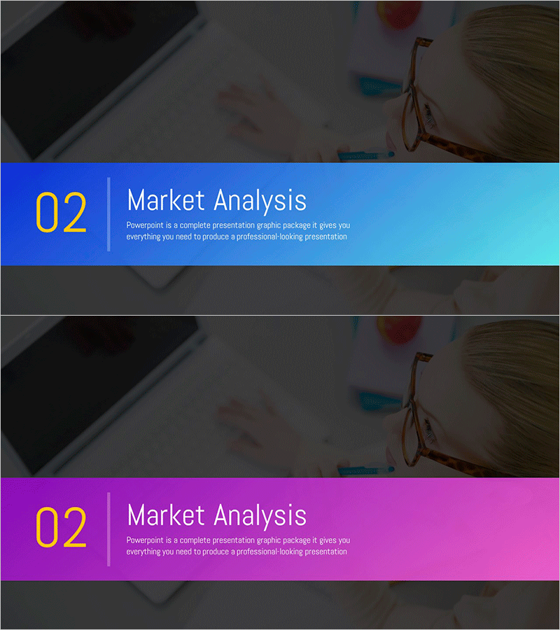 자산 관리 사업계획서 템플릿 간지 – 시장 분석