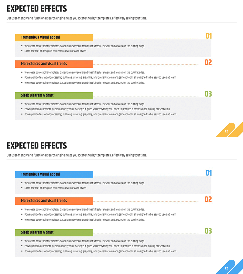 제안서 기대효과 – 효과적이고 시각적인 프레젠테이션
