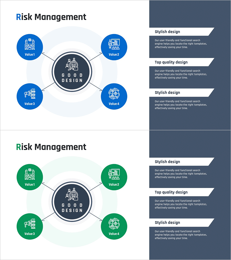 리스크 관리 방사형 다이어그램 – 의사결정 지원을 위한 최적의 형식