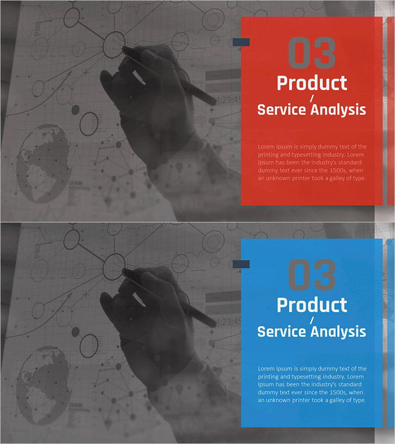 전략적인 마케팅 기획서 템플릿 간지 – 비즈니스 전략 강조