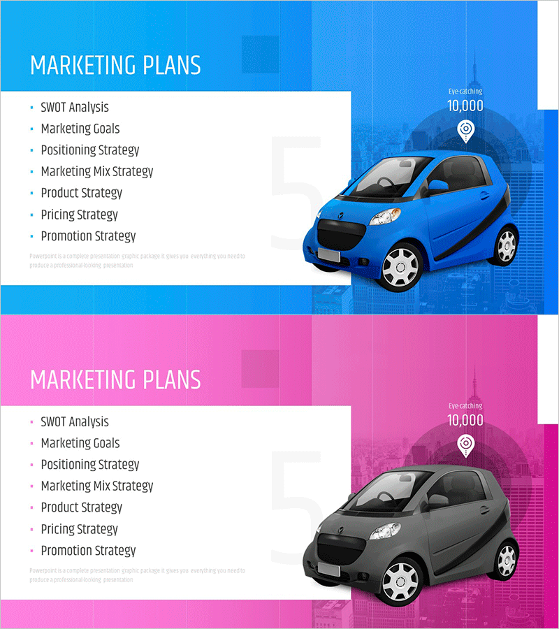 카셰어링 사업계획서 템플릿 간지