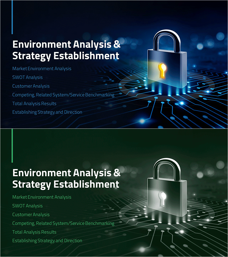 비즈니스 환경 분석 및 전략 수립 템플릿
