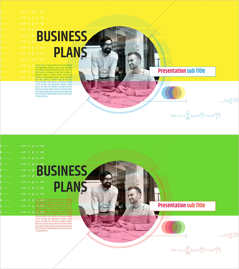 비즈니스 사업계획서 피피티 템플릿 표지 – 성공적인 사업의 시작