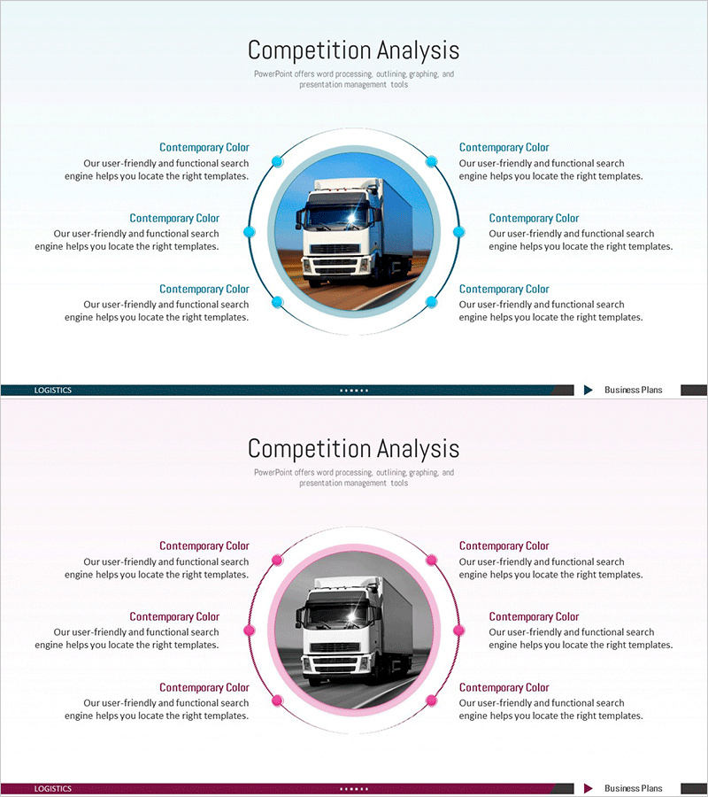 물류 사업 상품 개요 – 시장 경쟁 분석