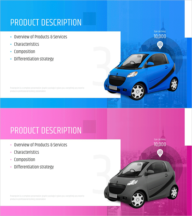 카셰어링 사업계획서 템플릿 간지 – 전문성을 담은 디자인
