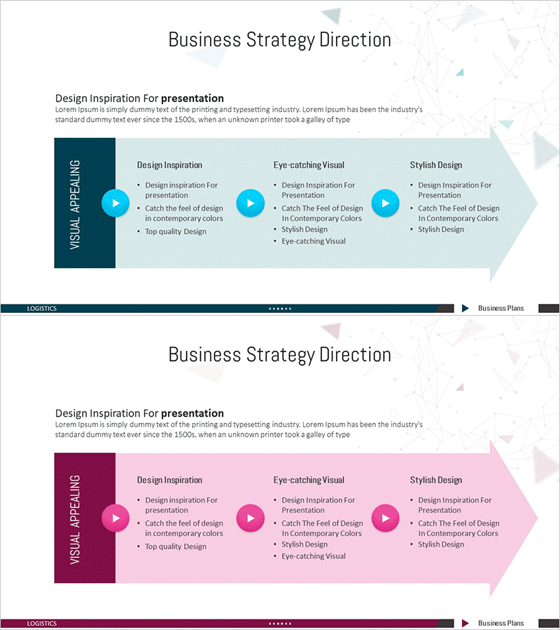 단계별 비즈니스 전략 다이어그램 - 마케팅 계획과 전략