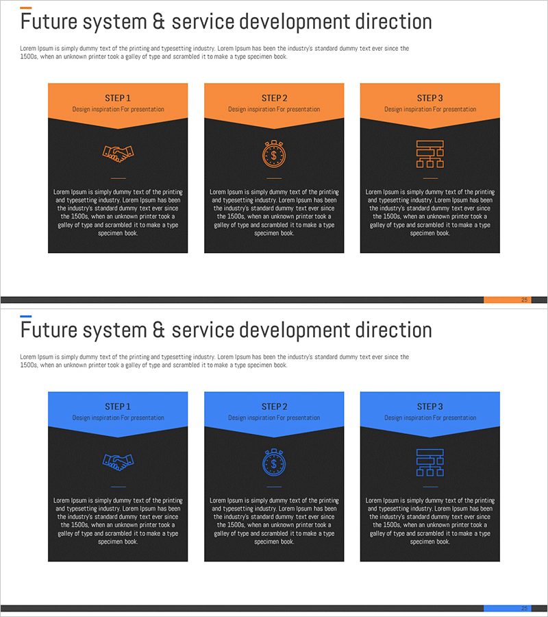 서비스 개발 단계 STEP 3 – 전략적 추진 방향 및 클러스터