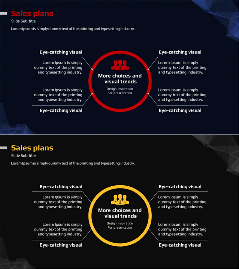 상품 판매 계획 원 연결 다이어그램