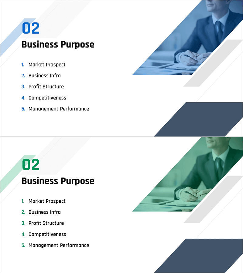 부동산 투자유치 템플릿 표지 – 비즈니스 목적