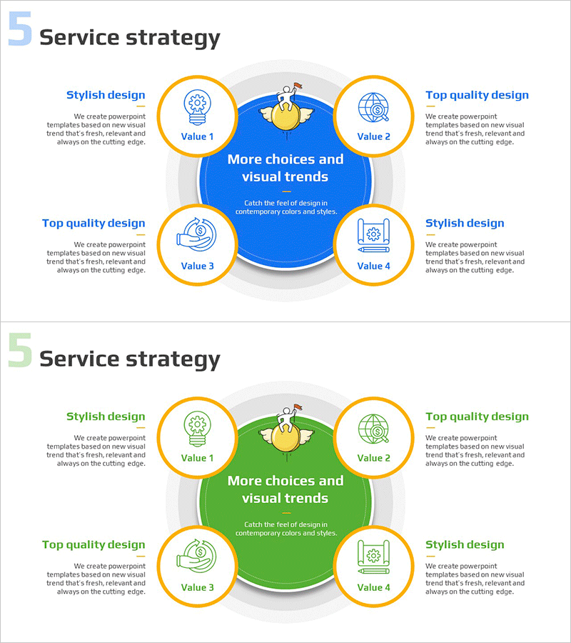 아이디어 전략 다이어그램 – 혁신적 접근과 디자인
