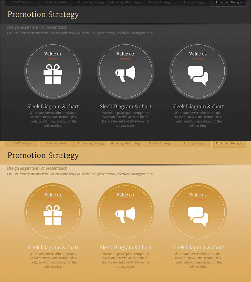 이벤트 프로모션 전략 슬라이드 – 효과적인 마케팅을 위한 클러스터 구조