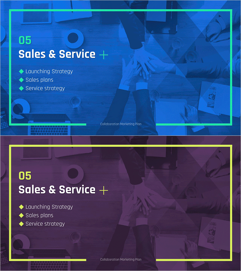콜라보레이션 마케팅 기획서 템플릿 – 전략과 서비스