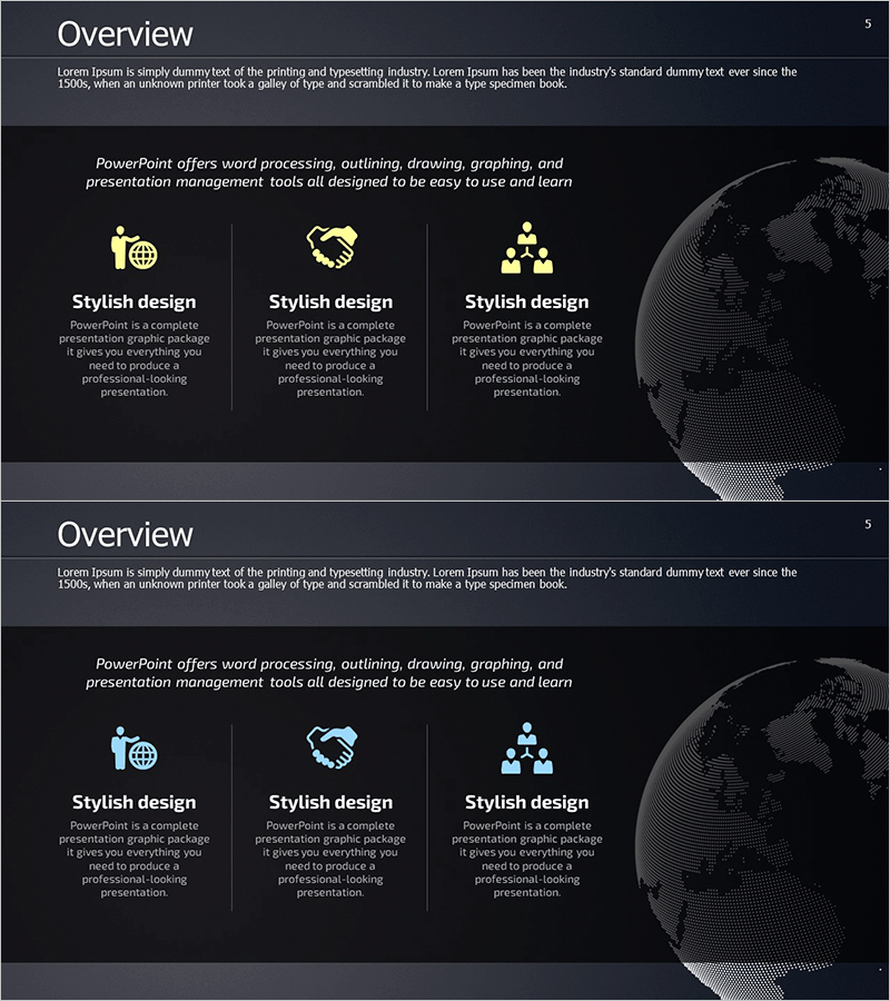 글로벌 기업 회사개요 – 클러스터 디자인