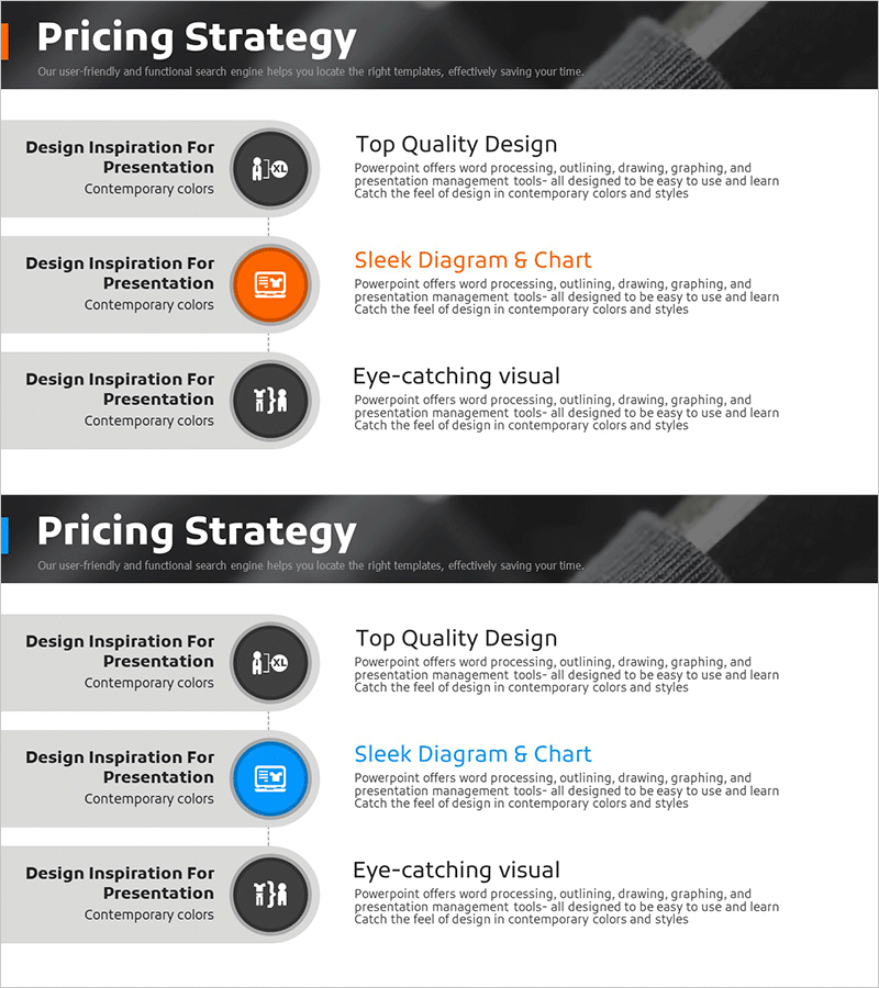 의류 서비스 가격 전략 – 효과적인 다이어그램 활용