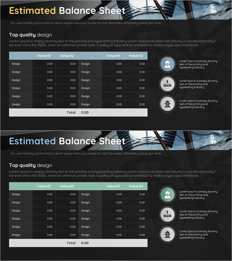 건설 사업 예상 필요 자금 시각화 – 명확한 재무 계획