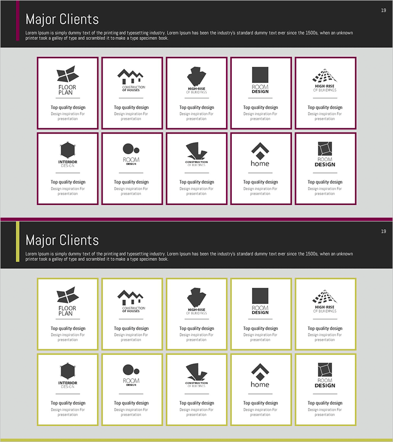 주요 협력 파트너사 목록 – 클러스터로 고객 성공 사례 시각화