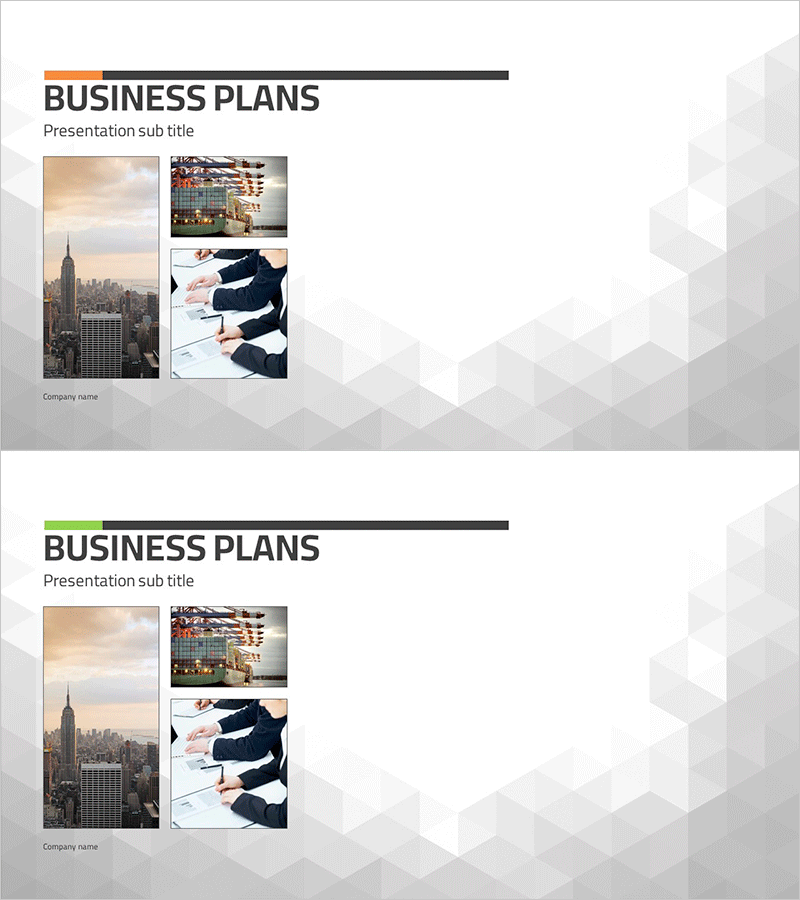 심플 테마 사업계획서 템플릿 표지 – 전문성과 신뢰를 담은 디자인