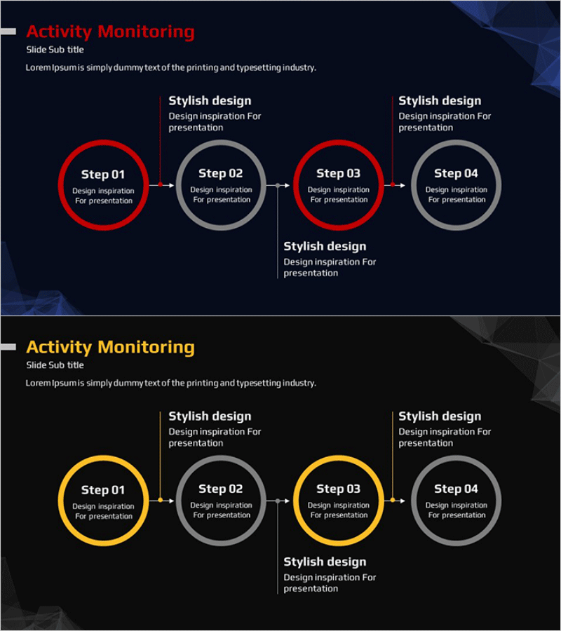 단계별 일정 STEP 4 선형 다이어그램 – 사업 추진 전략