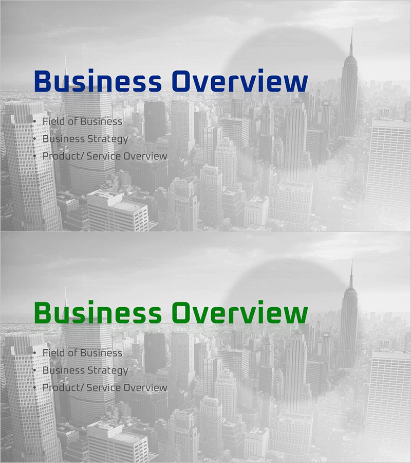 글로벌 그룹 회사소개서 템플릿 간지