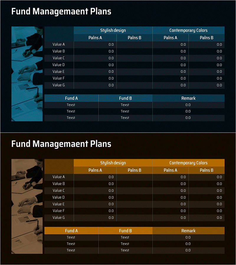 자금 조달 계획 테이블 – 효율적인 자금 관리
