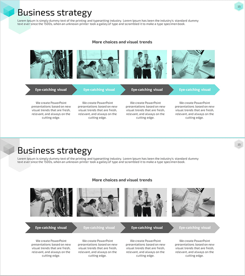 사업 프로그램 단계별 절차 – 비즈니스 전략 비주얼