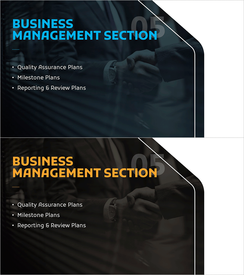 사업 아이디어 제안서 템플릿 간지