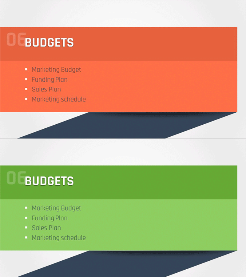 다이나믹 밴드 마케팅 기획서 템플릿 간지