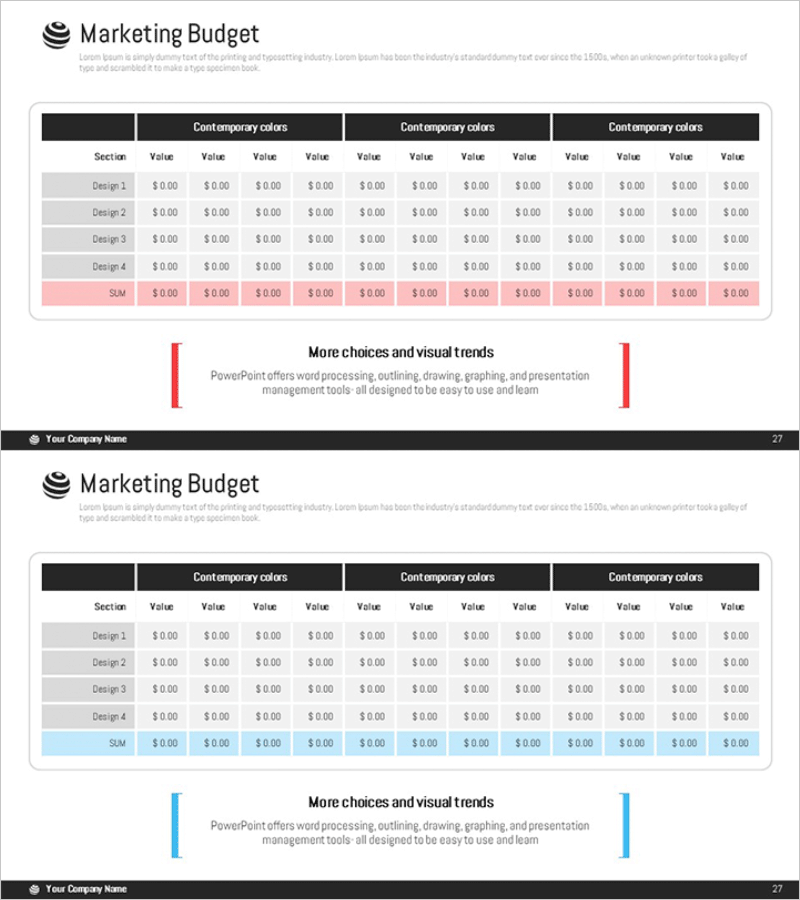 마케팅 예산 정리계획표 – 저렴한 예산으로 효과적인 관리