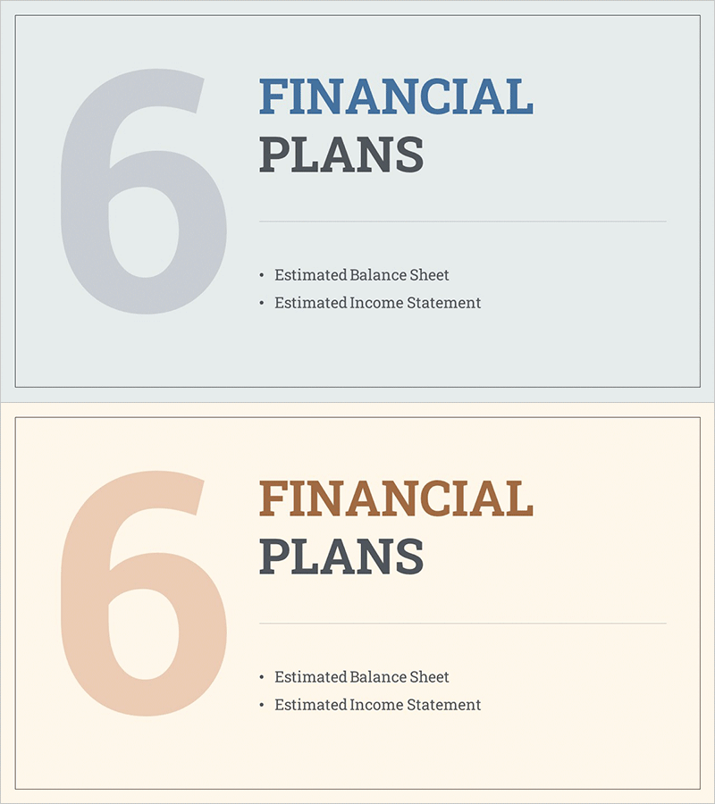 인테리어 사업계획서 템플릿 간지