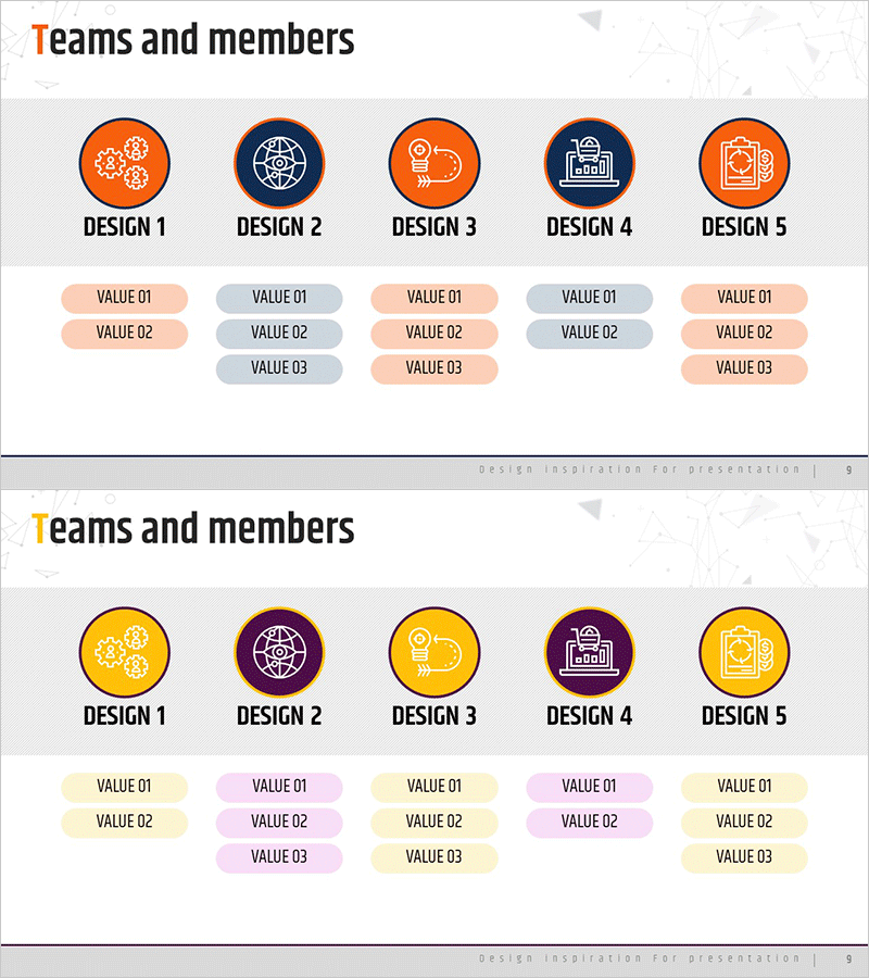 주요 특성 다이어그램 – 사업 비전 및 전략을 시각화하다