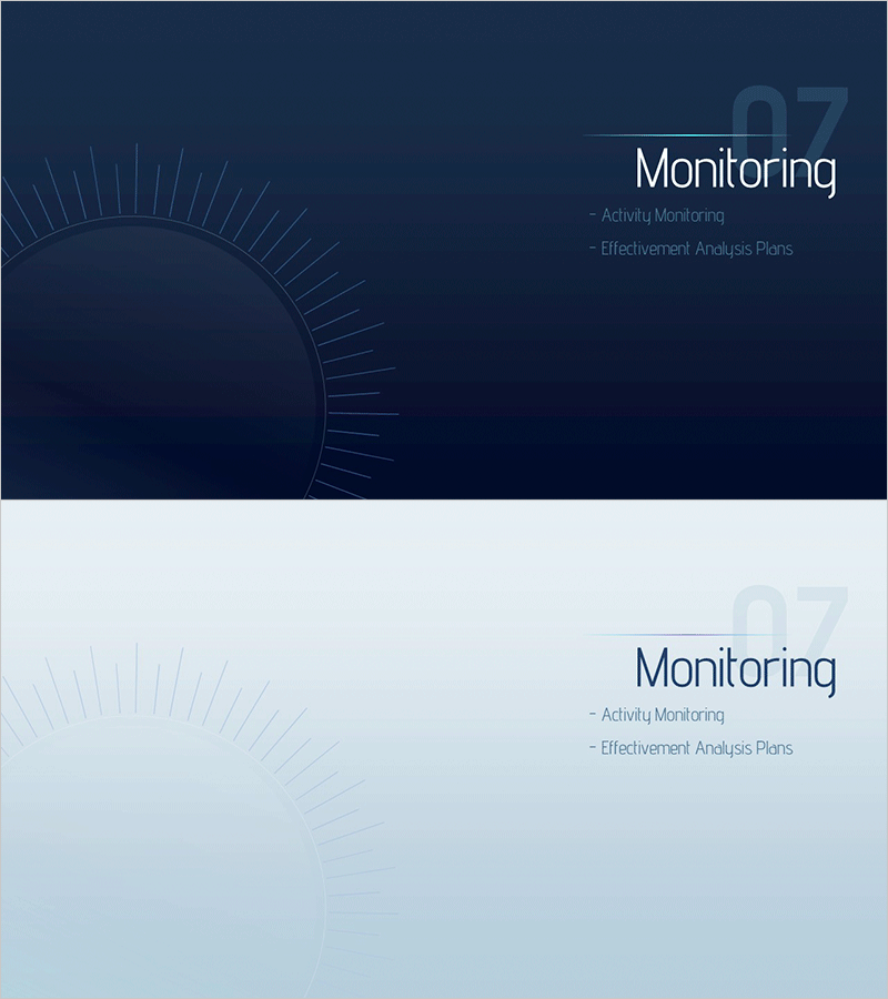 임팩트 마케팅 기획서 템플릿 간지