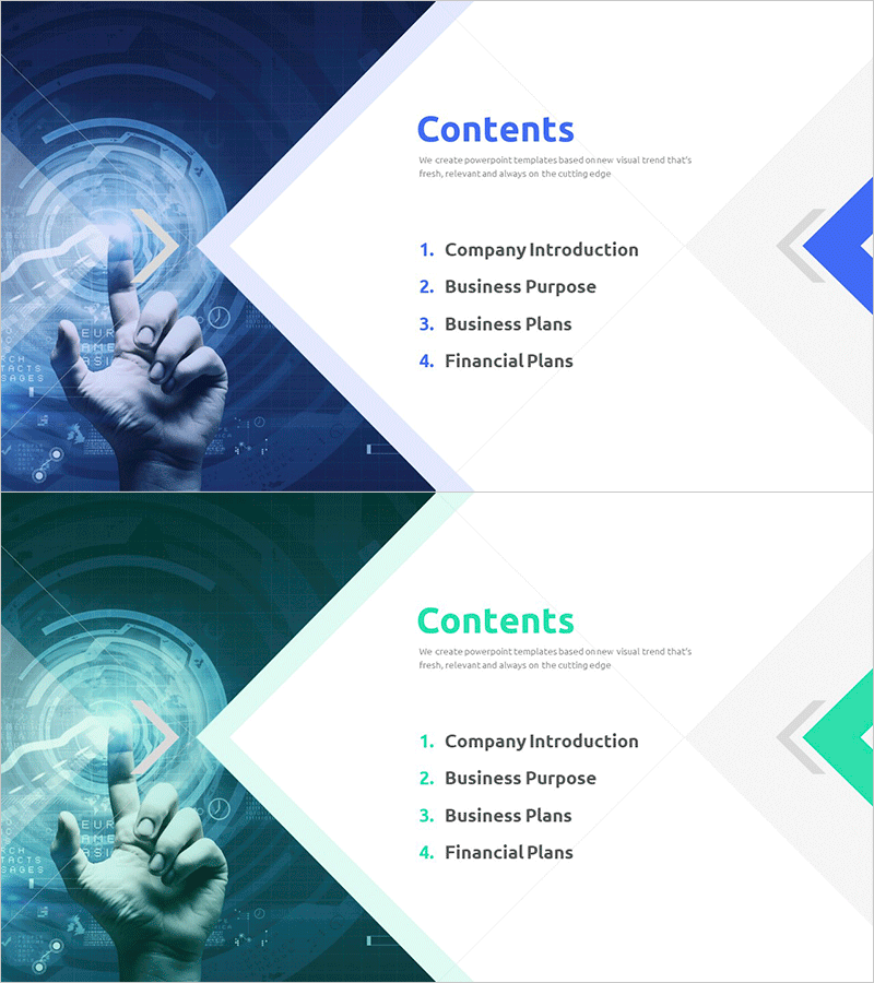 스타트업 투자유치 템플릿 목차