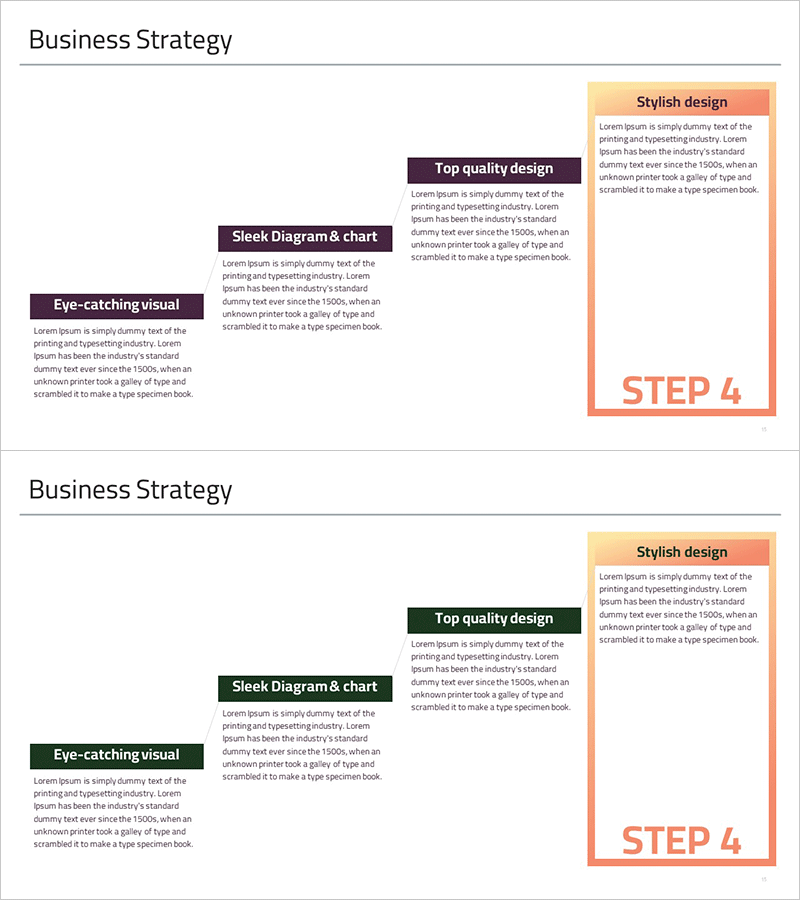 사회적 가치를 창출하는 사업전략 슬라이드 – STEP4