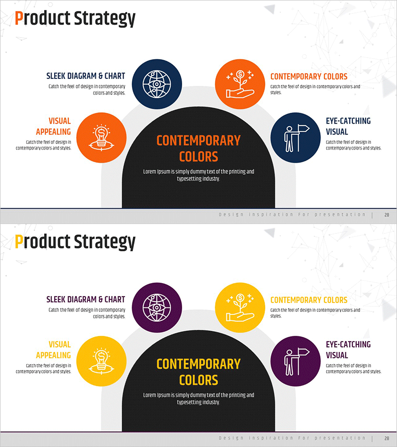 비즈니스 개발 분야 다이어그램 – 사업 영역 안내