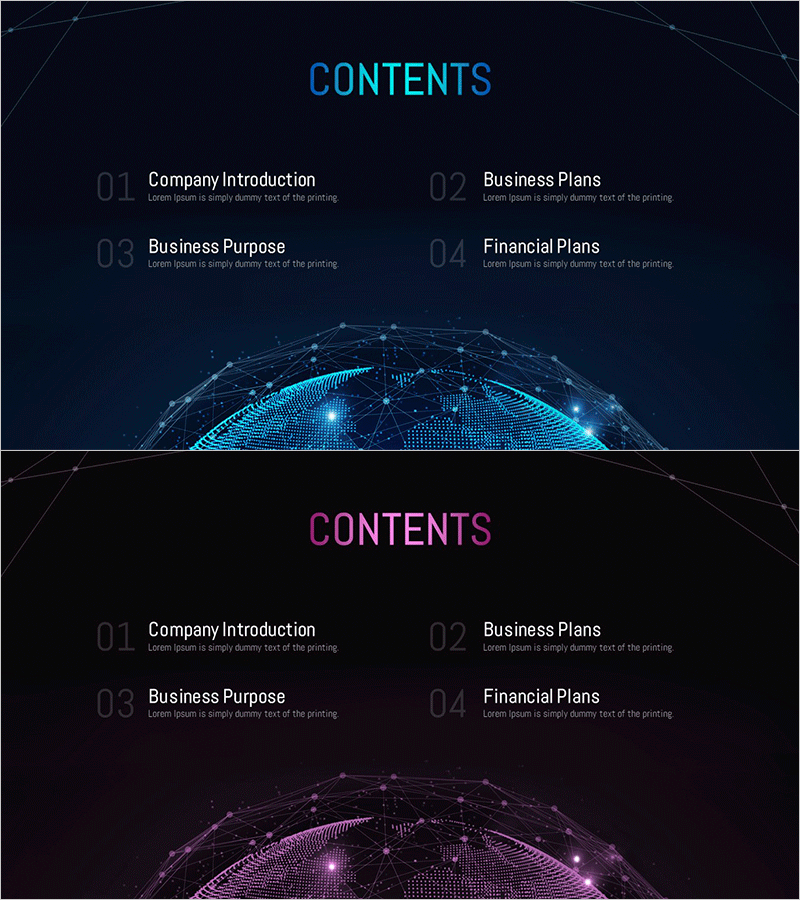 글로벌 투자유치 템플릿 목차 – 전문성과 혁신