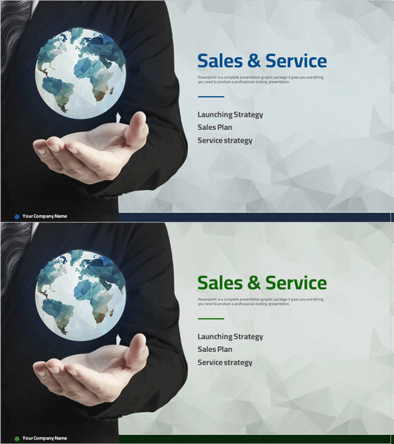 글로벌 사업가의 마케팅 기획서 템플릿 간지