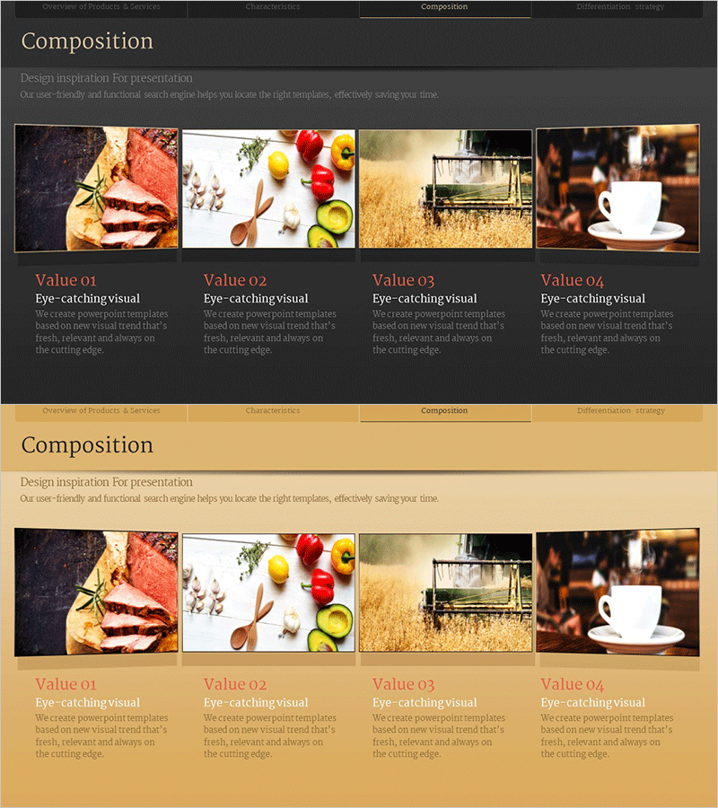 프로그램 구성내용 다이어그램 – 효과적인 프로그램 소개를 위한 슬라이드