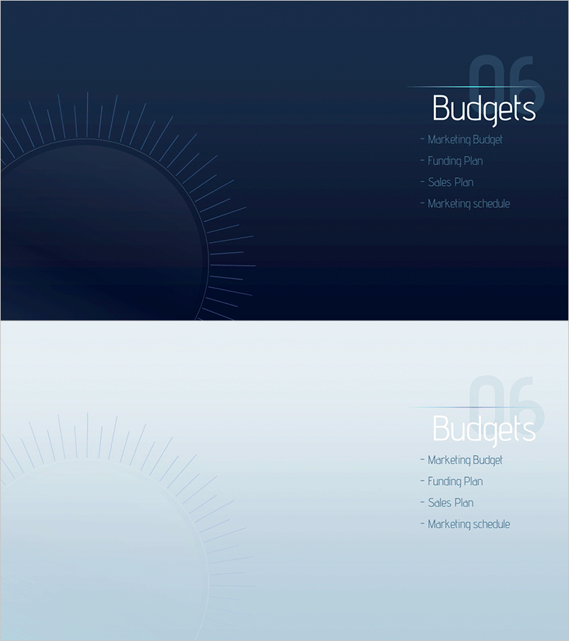 임팩트 마케팅 기획서 템플릿 간지