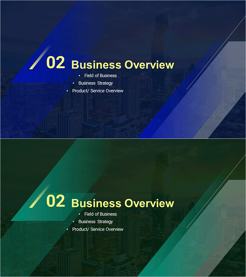 최고의 건축 솔루션 간지 슬라이드 – 회사 소개서