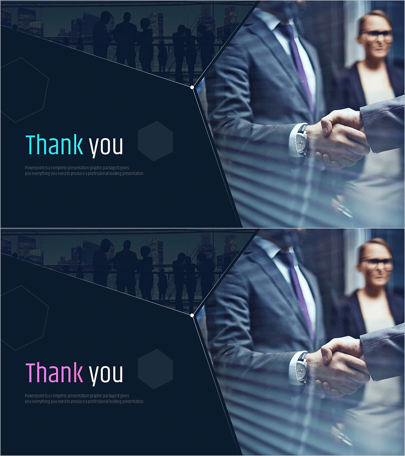 IT 투자유치 템플릿 엔딩 표지