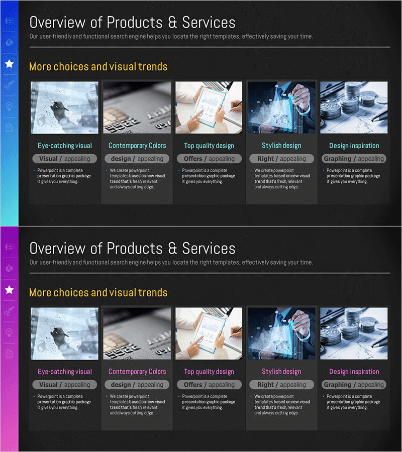 자산관리 사업 프로그램 소개 슬라이드 – 클러스터 다이어그램