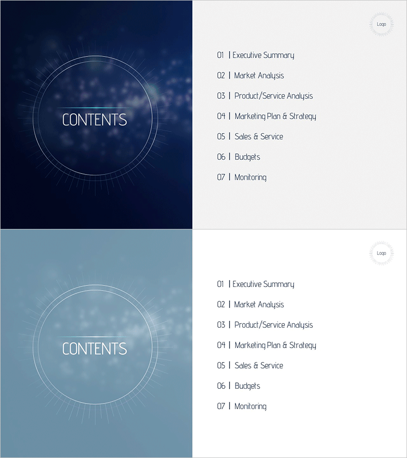 임팩트 마케팅 기획서 템플릿 목차