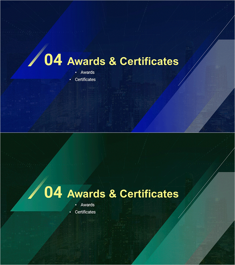 최고의 건축 솔루션 회사소개서 간지