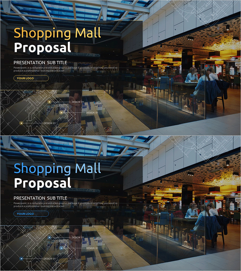 쇼핑몰 운영 제안서 표지