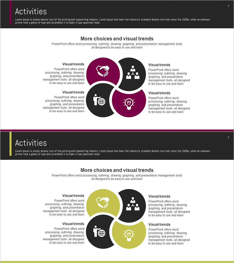 플라워 쉐입 연결 다이어그램 – 제품/서비스 소개