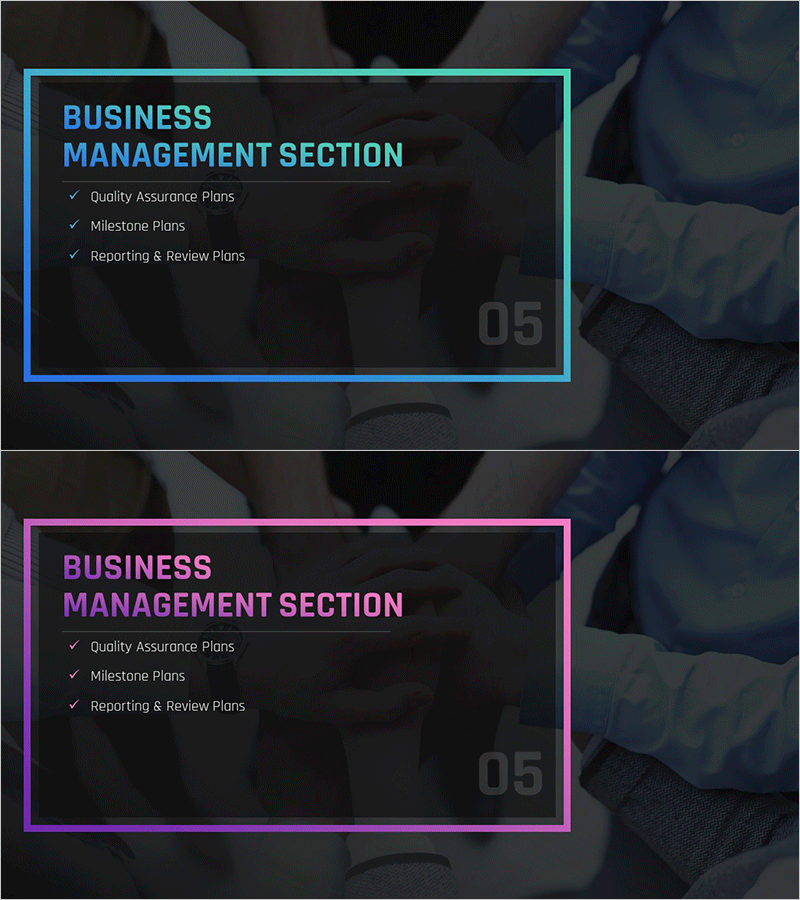 파트너십 제안서 간지 – 신뢰와 협력