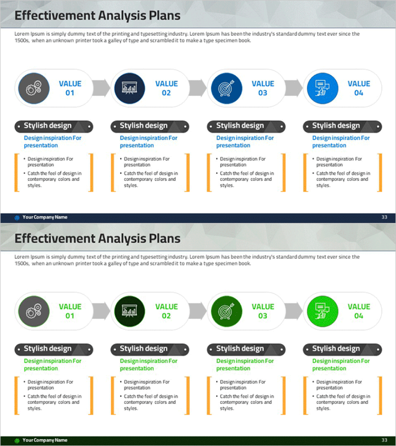 효과 분석 계획 다이어그램