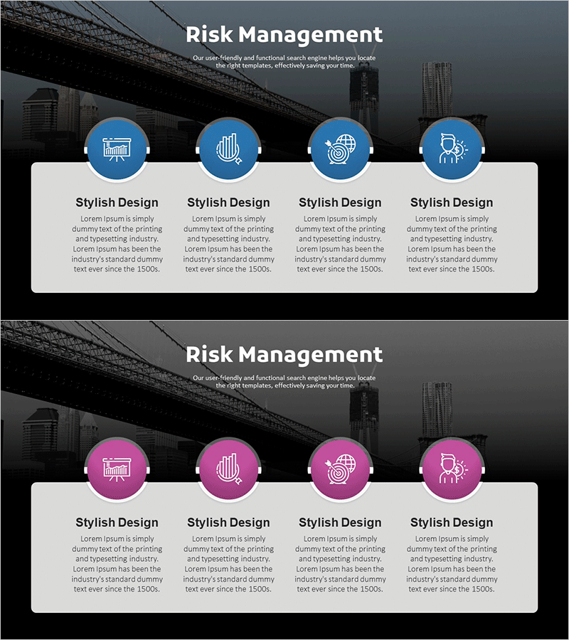 리스크 관리 & 유지보수 다이어그램